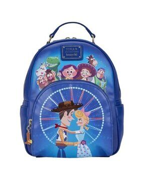 Loungefly Pixar Toy Story Woody BO PEEP Backpack Rex Potato Head Forky NWT